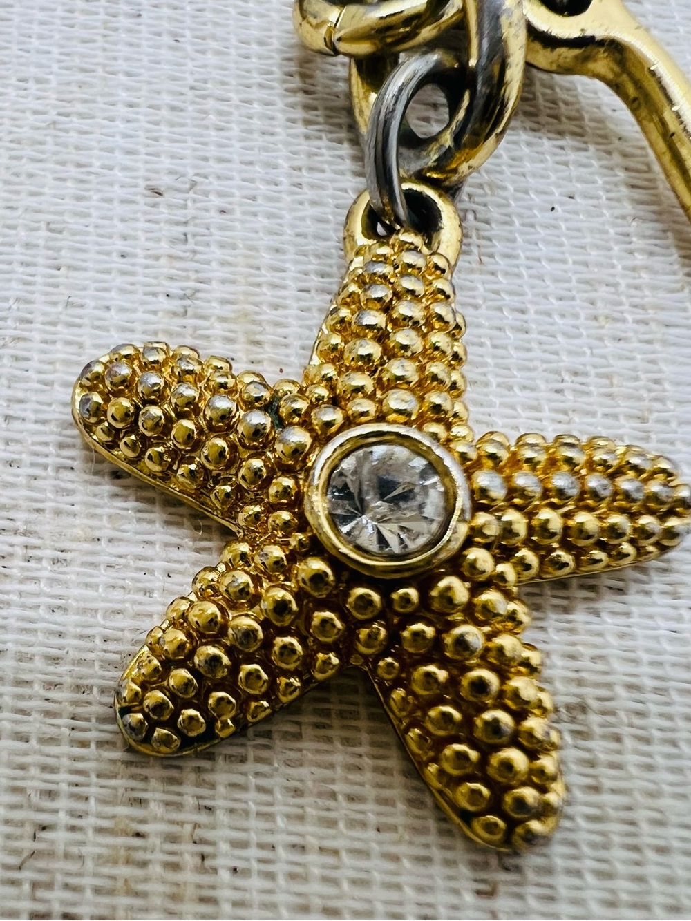 Rare Coach Under The Sea Coach Gold And Mint Key Chain Fob Purse Decor - Picture 5 of 8
